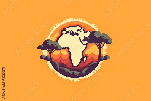 Discover the essence of Africa with a captivating map
