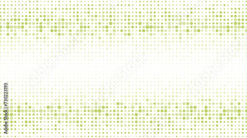 水玉　ハーフトーン 　黄緑　背景　スタイリッシュ