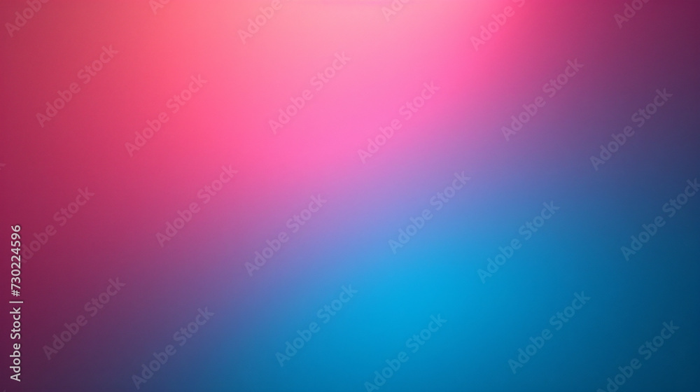 Fototapeta premium Gradient background that goes from deep blue to bright pink
