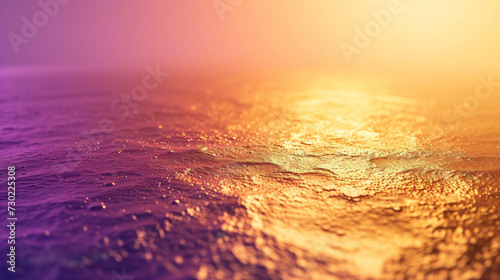 Gradient background from ultraviolet to gold