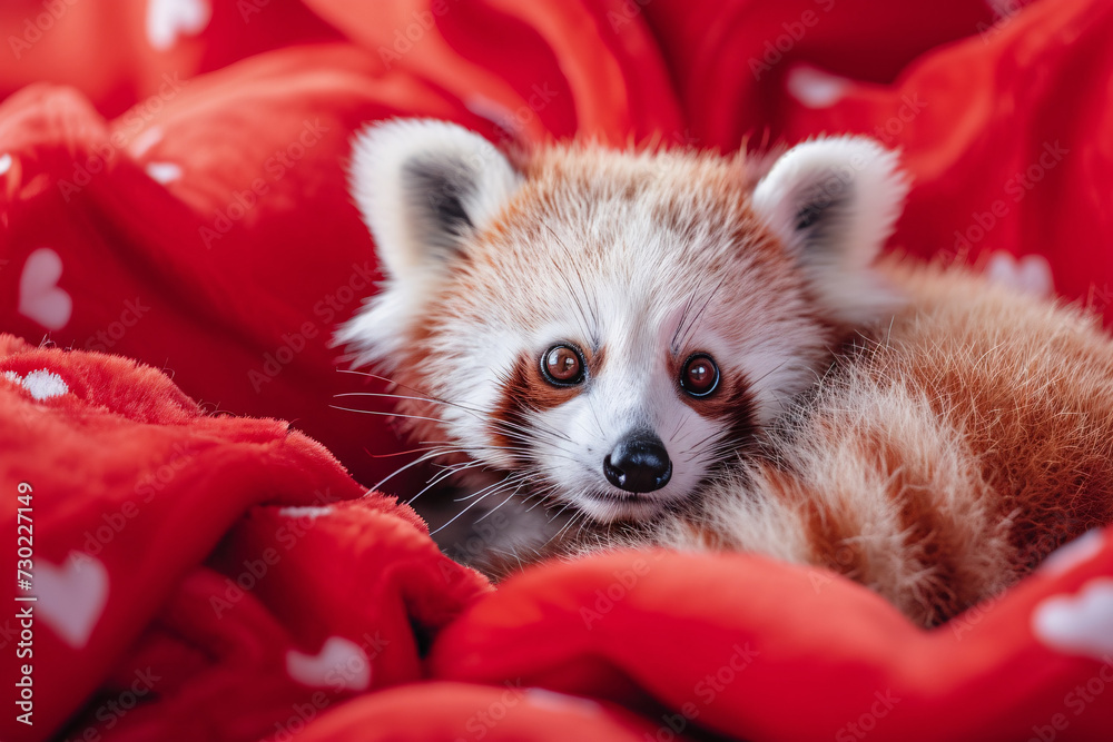 Obraz premium Happy Valentine Animal