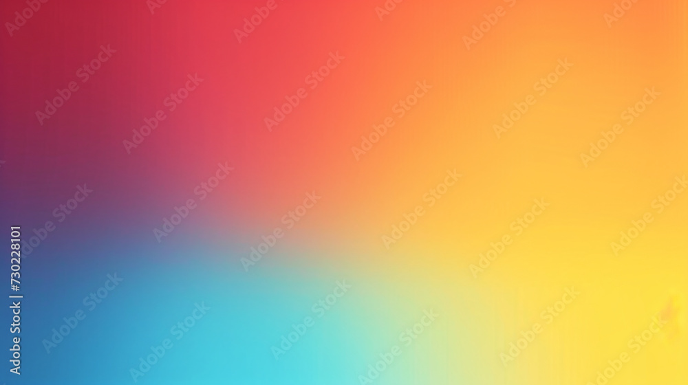 Gradient background that transitions from a vibrant orange to a refreshing cyan.