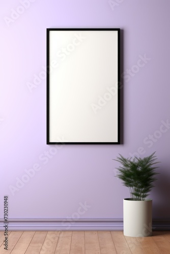 Blank mock-up template frame with copy space for poster oder picture © Zickert