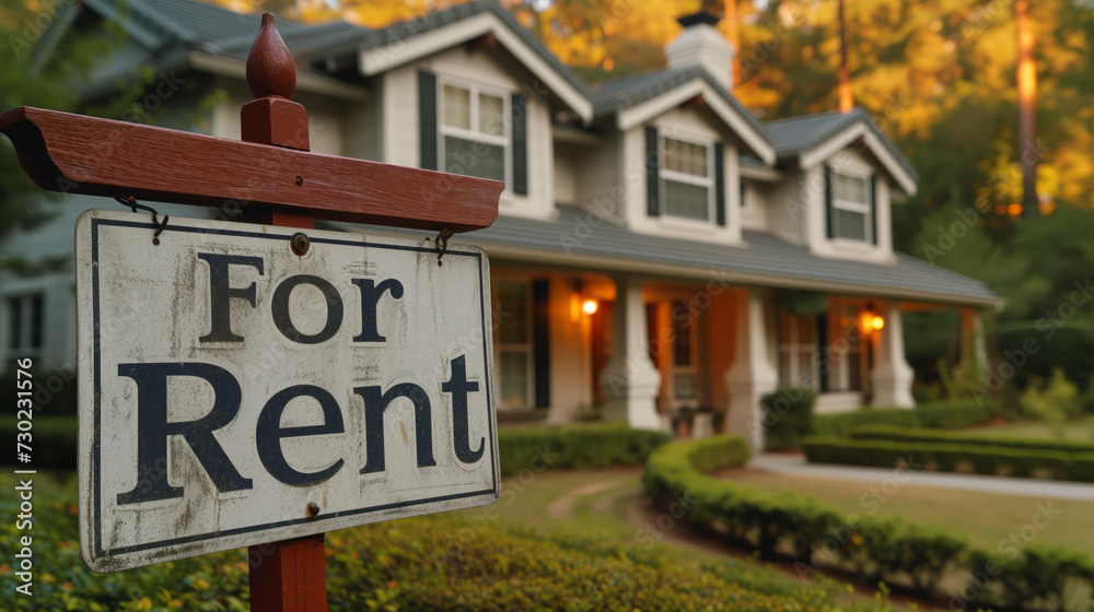 Obraz premium Tagged for sale close to home, estate sale, realtor