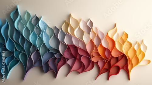 colorful Islamic pattern backgrounds with colorful flowers and geometry