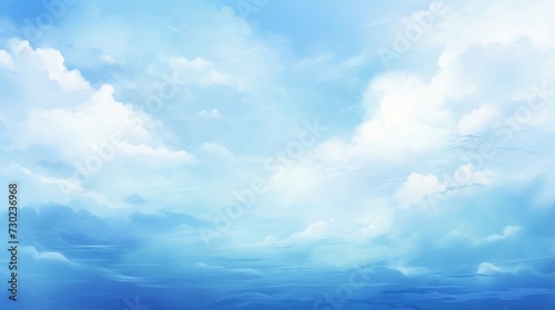 Mesmerizing blue backdrop, a canvas of soothing aesthetics © Cloudyew