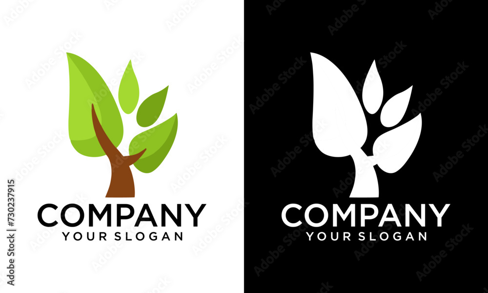 Fototapeta premium tree vector icon. logo design elements.