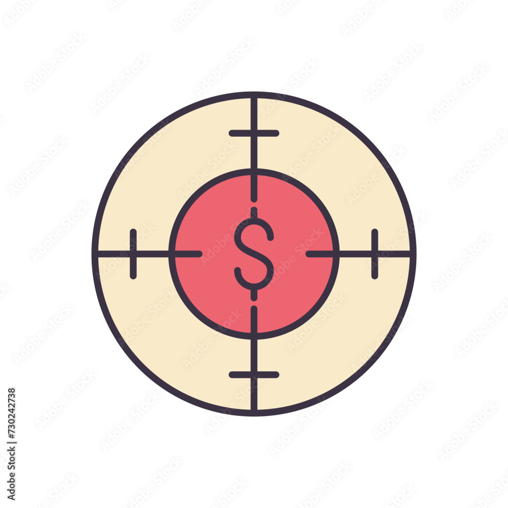 Funds Hunting related vector icon. Isolated on white background. Vector illustration Funds Hunting related vector icon. Isolated on white background. Vector illustration