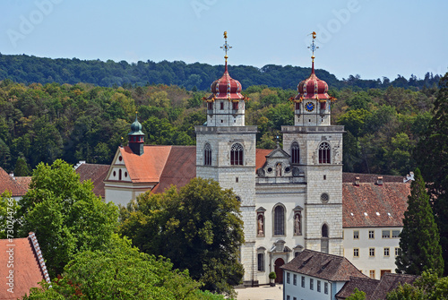 Kloster Rheinau, ehemaliger Benediktinerkloster im Kanton Zürich, Schweiz
