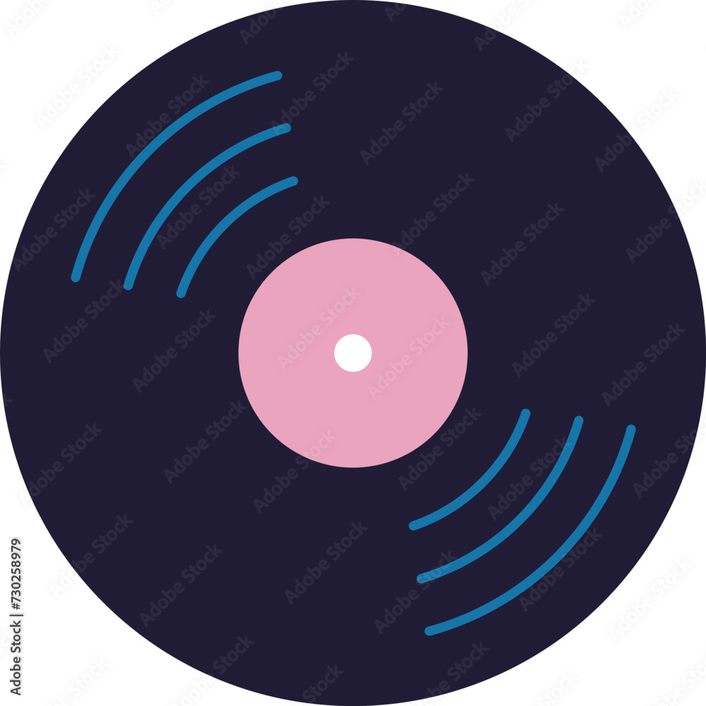 Vinyl record icon