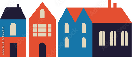 Traditional English houses - London icons series