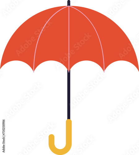 Red umbrella - London icons series