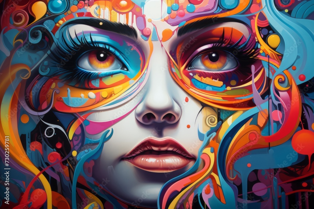 Bold and captivating colorful backgrounds that draw the viewer's eye