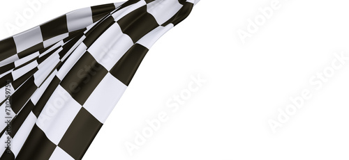 finish flag 3d background m...