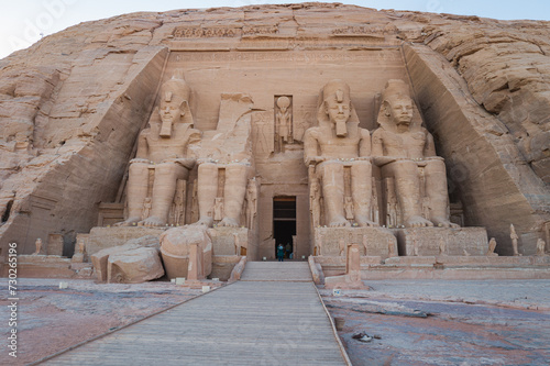 Temple d'Abou Simbel Ramses II photo