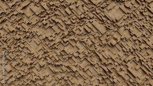 urban sand 3D pattern