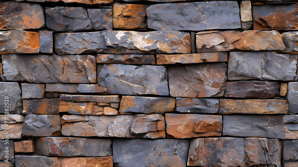 Close Up of a Wall Made of Rocks