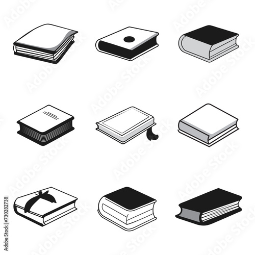 Book vector icon