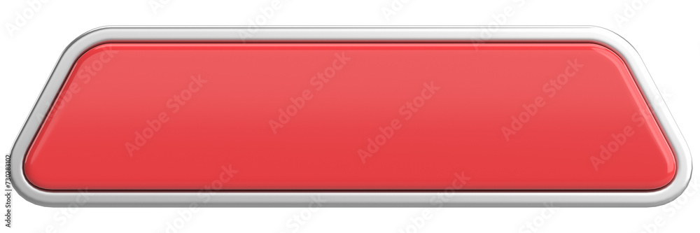 3D button. Empty button. 3D illustration. 3D button. Empty button. 3D illustration.