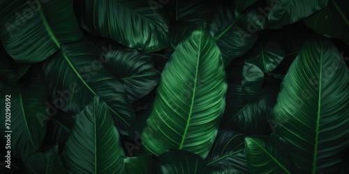 abstract green leaf texture  nature background