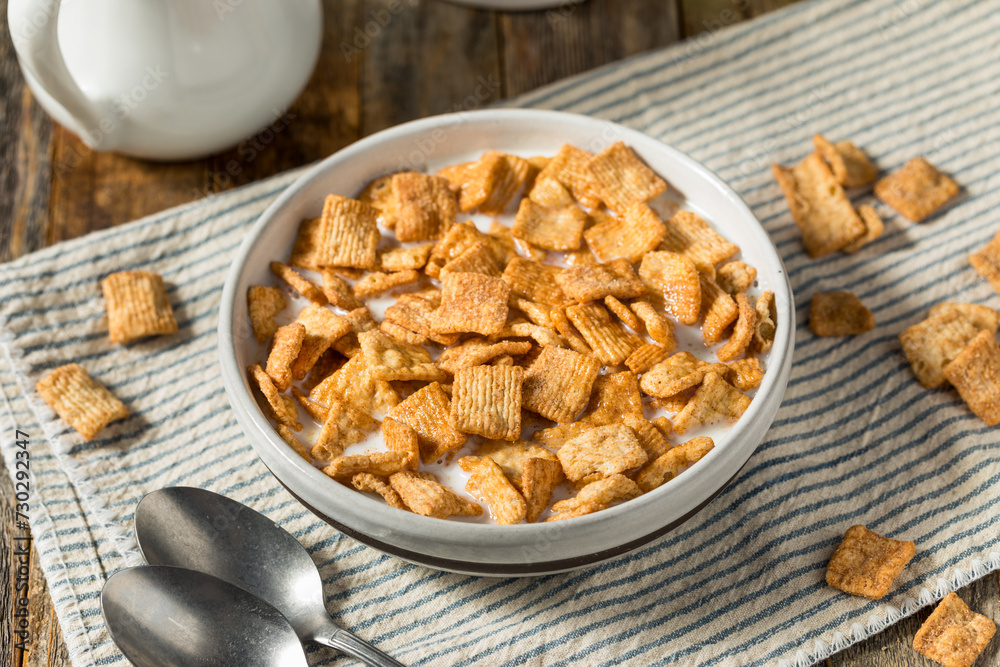 Healthy Brown Cinnamon Toast Breakfast Cereal Healthy Brown Cinnamon Toast Breakfast Cereal