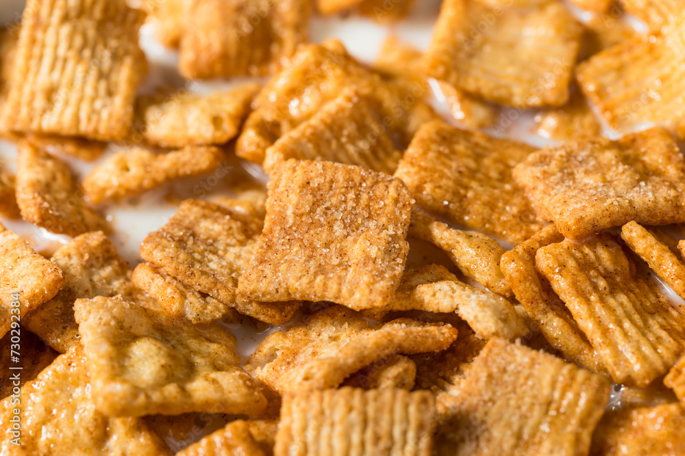 Healthy Brown Cinnamon Toast Breakfast Cereal Healthy Brown Cinnamon Toast Breakfast Cereal