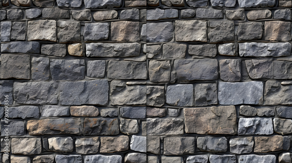 Fototapeta premium Various Sizes and Colors of Stone Wall