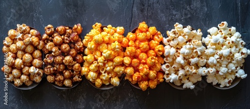 Caramel and cheese popcorn combo, Chicago-style.