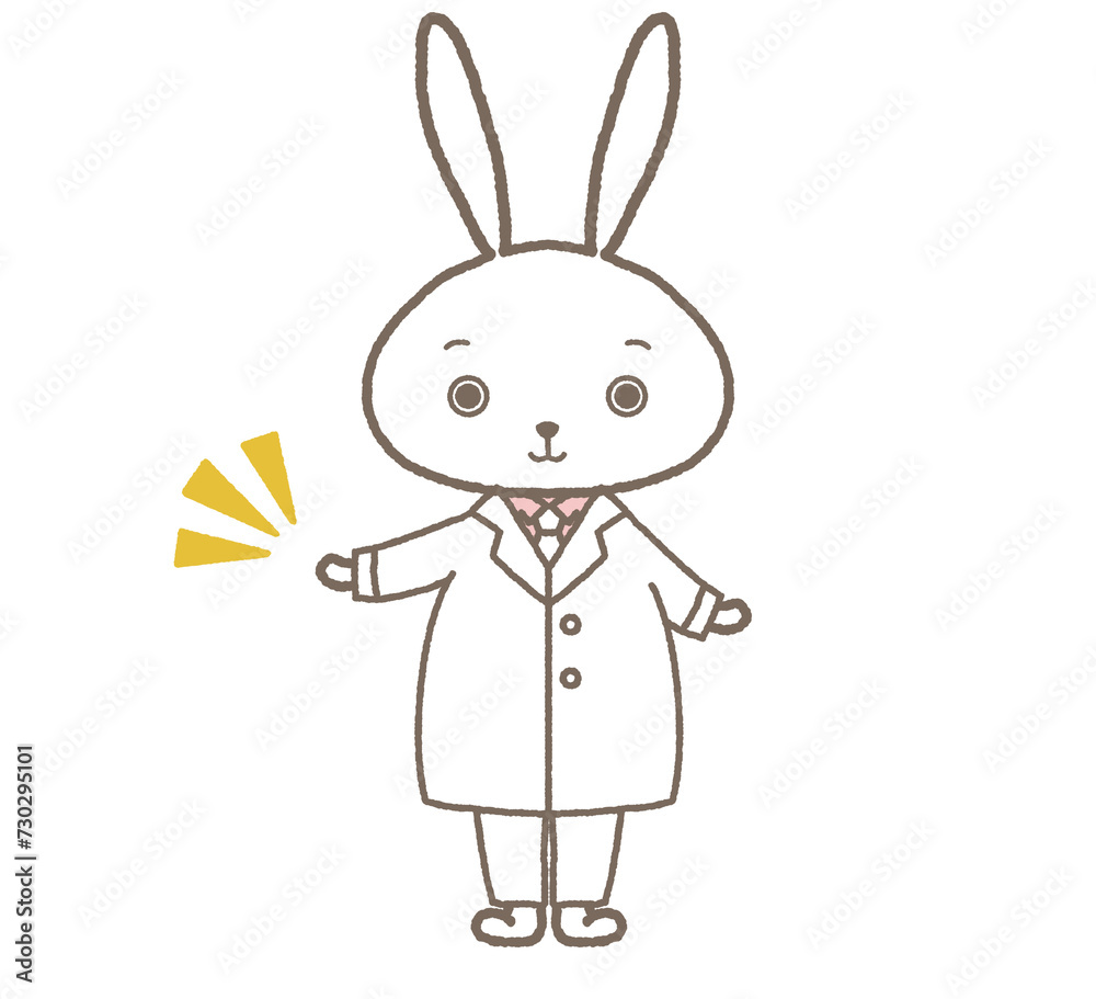兎の医師 兎の医師