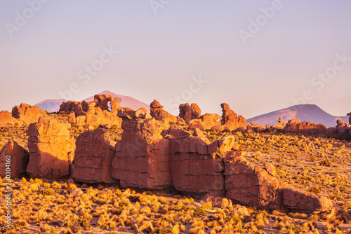 Rock formations in Bolivia