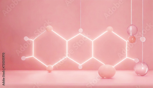 Chemical formula background