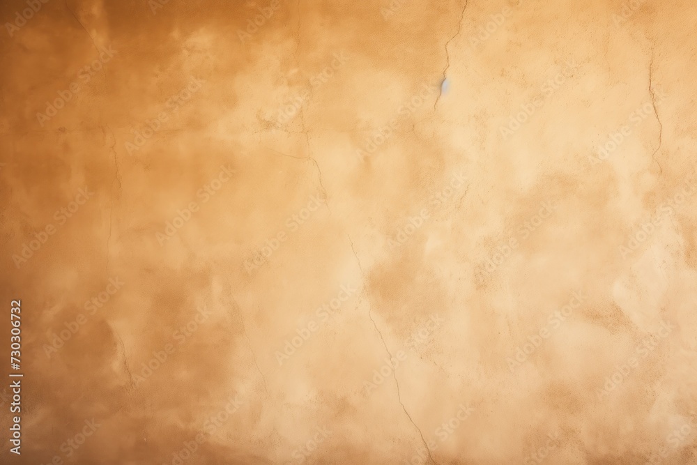 Brown wall with shadows on it, top view, flat lay background texture 