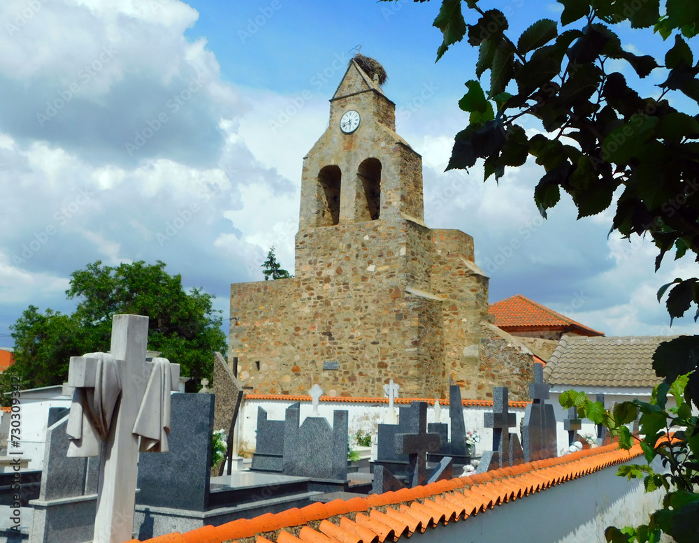 Obraz premium church of San Pedro de Zamudia