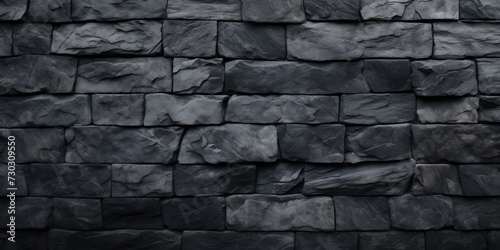 Charcoal wall with shadows on it