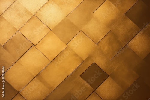 Gold wall with shadows on it