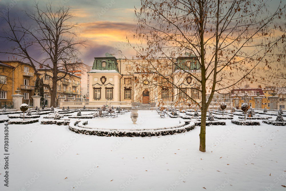 Historic palace in Rzeszów, Poland.