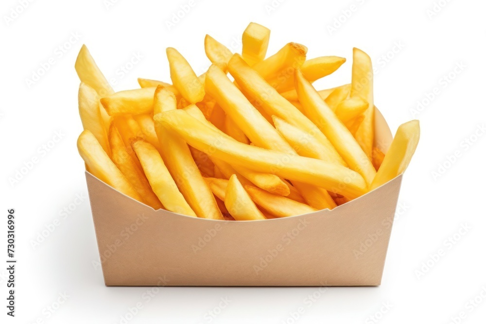 French Fries Homemade Crinkle Cut, cutout minimal isolated on white background. realistic french fries for sale, package, advert. Icon, detailed French Fries Homemade Crinkle Cut, cutout minimal isolated on white background. realistic french fries for sale, package, advert. Icon, detailed