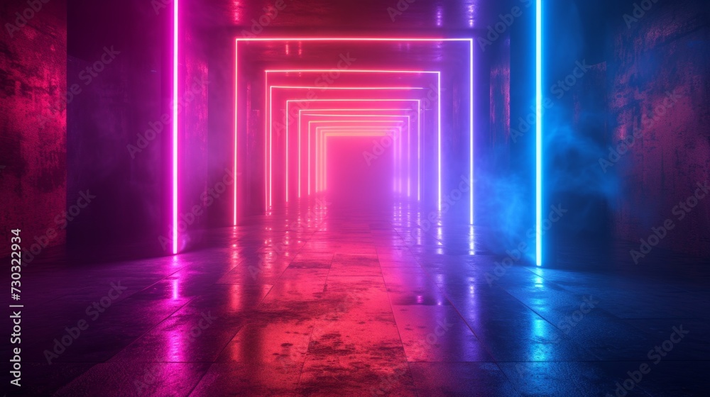 A vibrant, minimalistic background radiates with neon hues, invoking a lively carnival atmosphere A vibrant, minimalistic background radiates with neon hues, invoking a lively carnival atmosphere