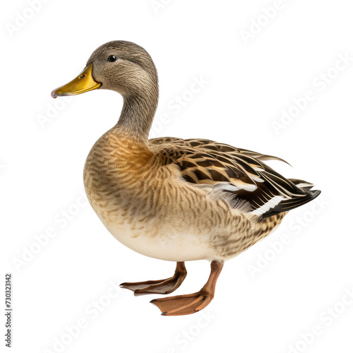 Duck on transparent background