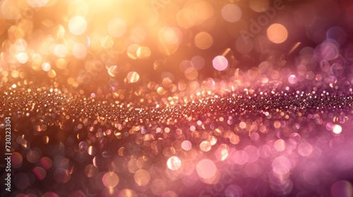 Glistening sparkles and sequins create a dazzling, magical background for any...