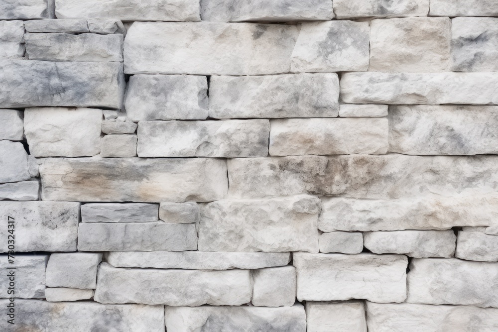 A photo of a stone wall constructed using white bricks, showcasing its sturdy and clean aesthetic. A photo of a stone wall constructed using white bricks, showcasing its sturdy and clean aesthetic.