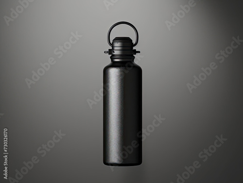 Black Water Bottle Hanging From the Ceiling