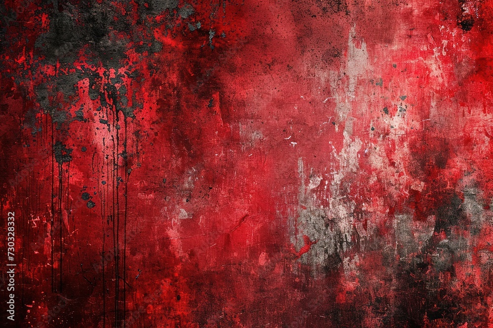 Grunge red background