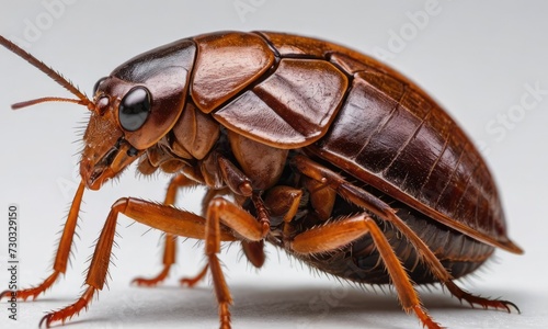 nsect Elegance: Captivating Micro View of a Closeup Cockroach