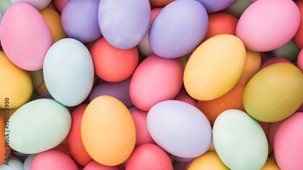 lots of colorful painted easter eggs lots of colorful painted easter eggs