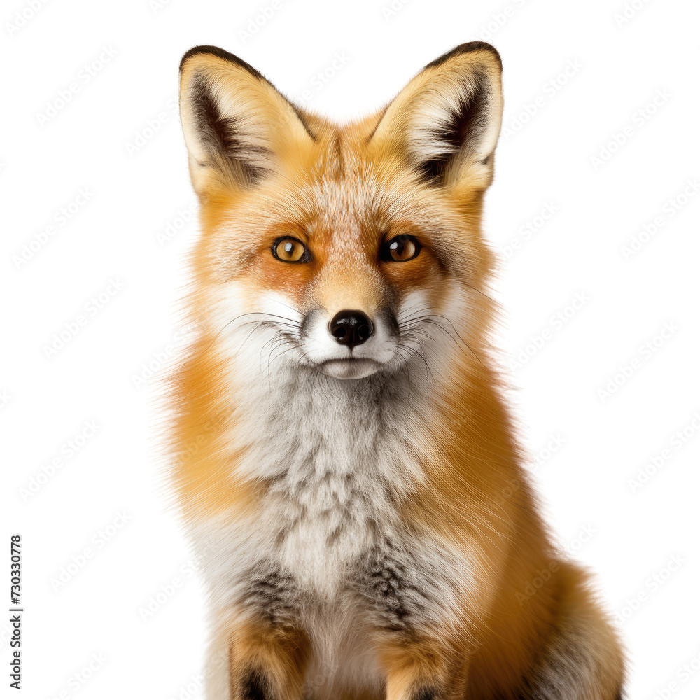 Fox on transparent background Fox on transparent background