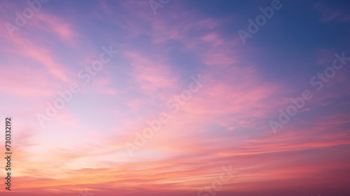 Beautiful evening sky and sun set image © SF