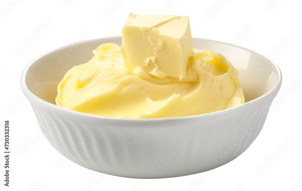 Bowl with healthy fresh butter. Bowl with healthy fresh butter.