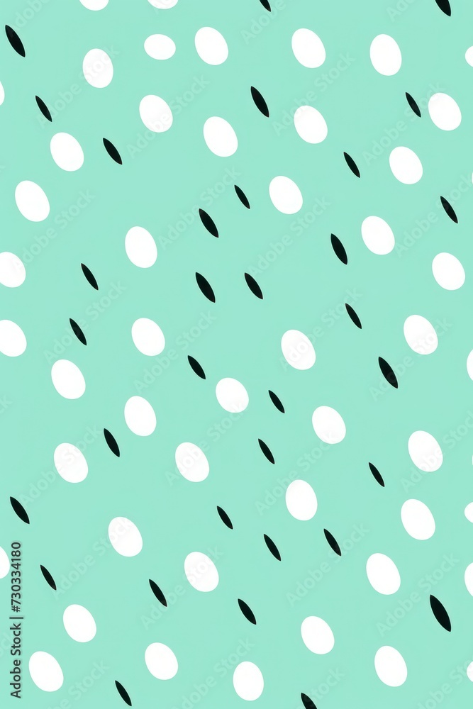Mint diagonal dots and dashes seamless pattern vector