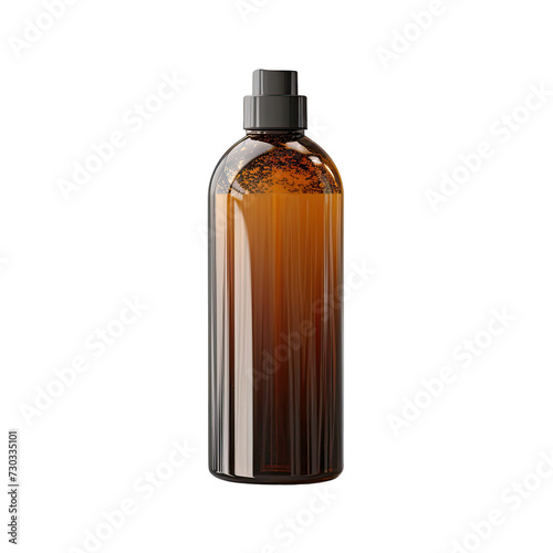 Conditioner bottle on transparent background